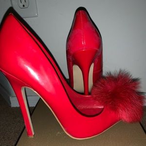 Red Mink Pump